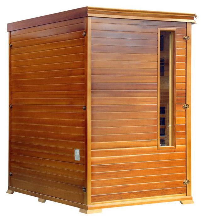 Vital Saunas | Elite 4-Person Sauna - Red Cedar