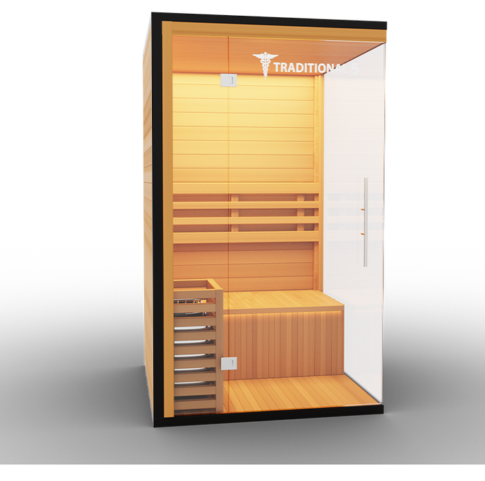 Medical Traditional Steam 1-Person Sauna 5
