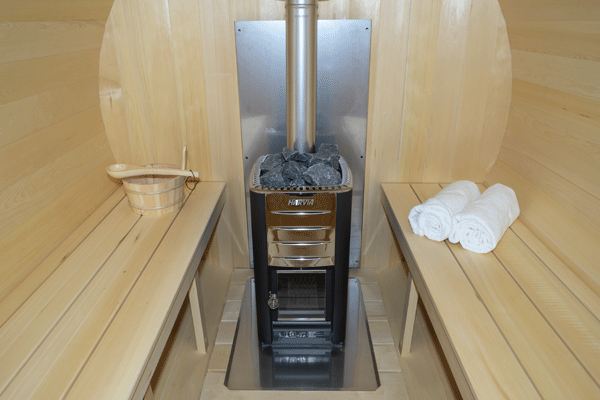 Dundalk CT Tranquility 6 Person Barrel Sauna | CTC2345W