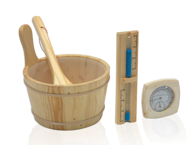 Golden Designs | Hanko Edition 2 Person Indoor Traditional Steam Sauna (GDI-7202-01) - Canadian Red Cedar Interior