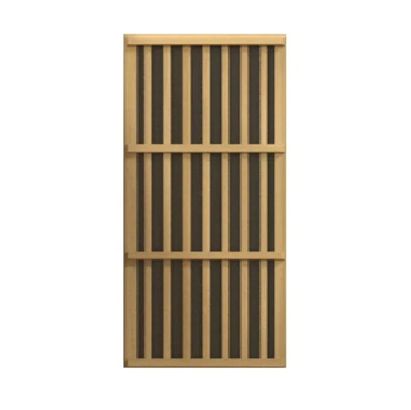 Maxxus 3-Person Corner Low EMF (Under 8MG) FAR Infrared Sauna (Canadian Red Cedar)